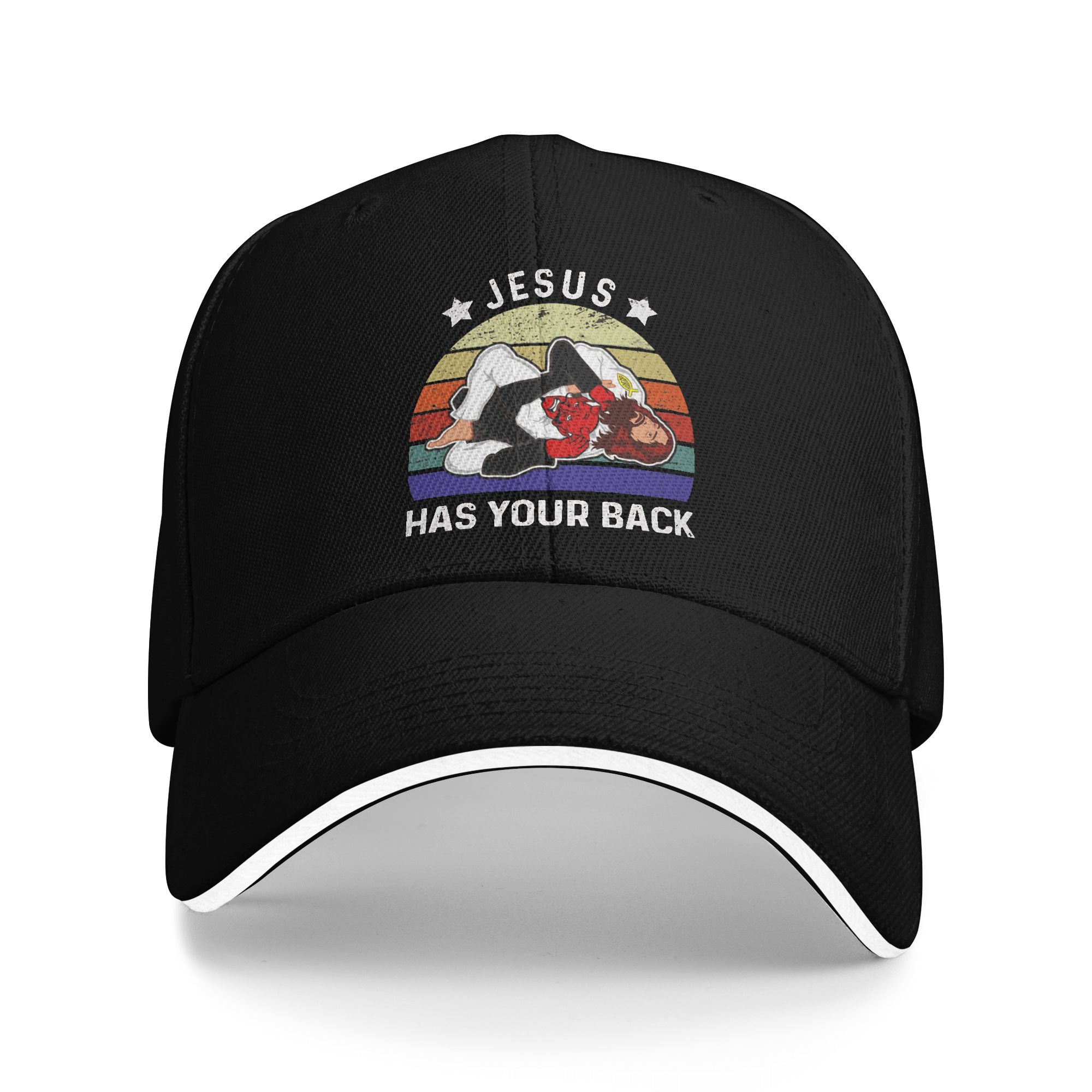 Golf Cap Dad - قبعة جيوزيتسو من Jesus Has Your