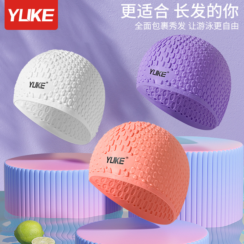 ثلاثية الأبعاد تصميم مريح جيوب - مراجعة Swim Hat Silicone وسعره