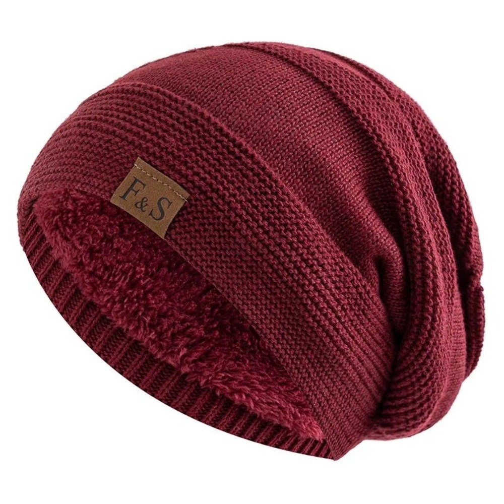 قبعة شتوية كاجوال مبطنة بالفرو - مراجعة Beanie Cuffed Knit وسعره
