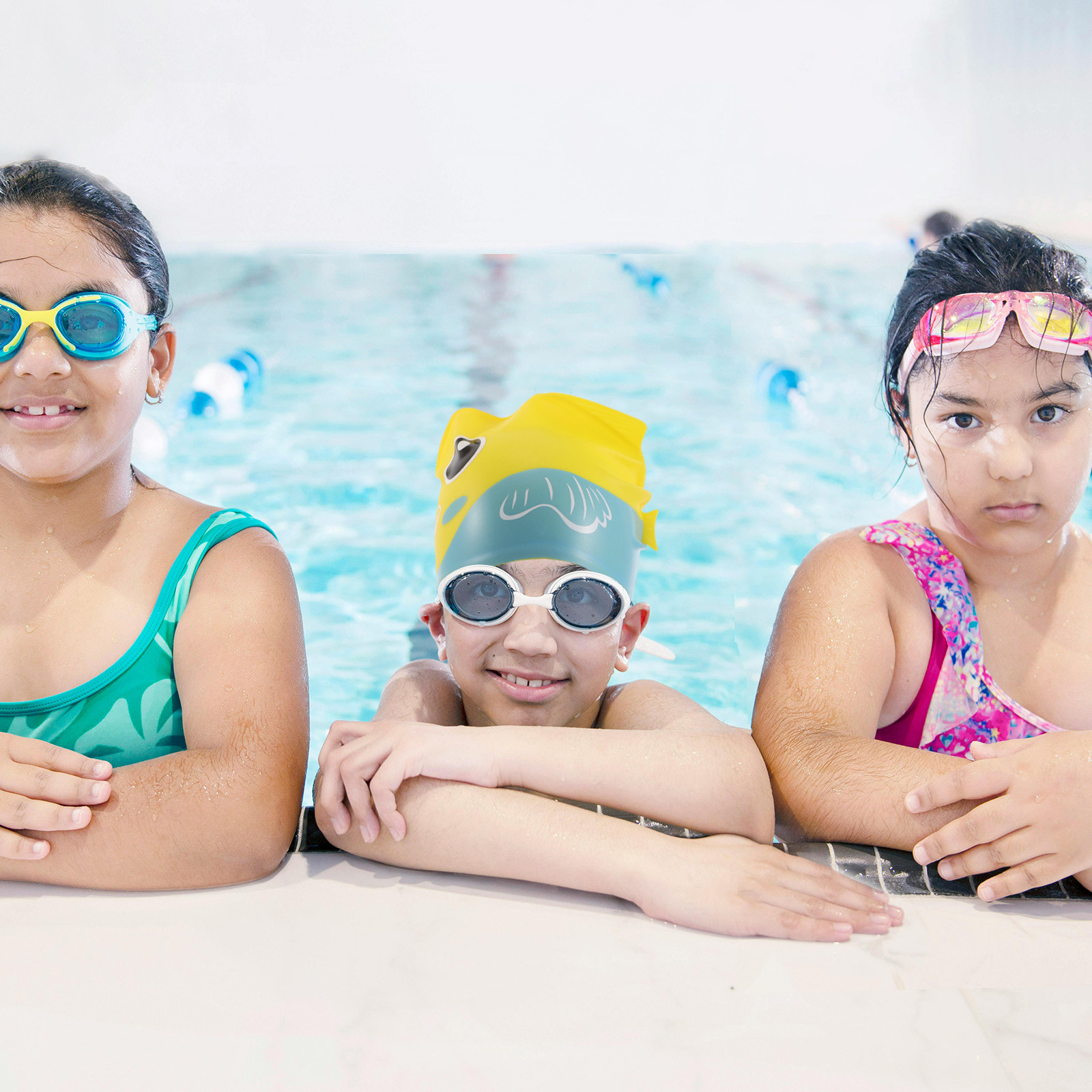 قبعة سباحة من السيليكون بتصميم - مراجعة Swim Hat Silicone وسعره