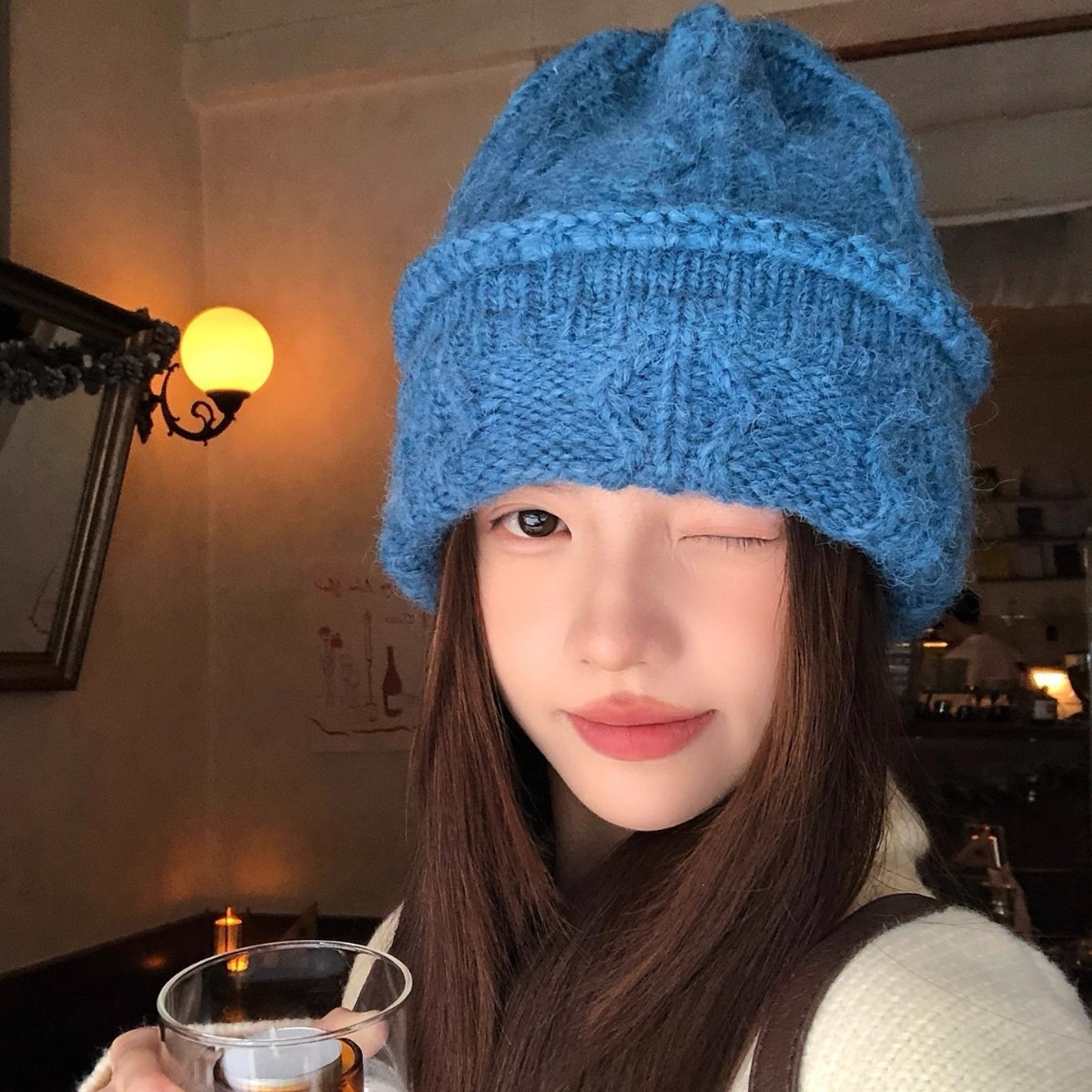 قبعة نسائية شتوية دافئة وسميكة - مراجعة Beanie Cuffed Knit وسعره