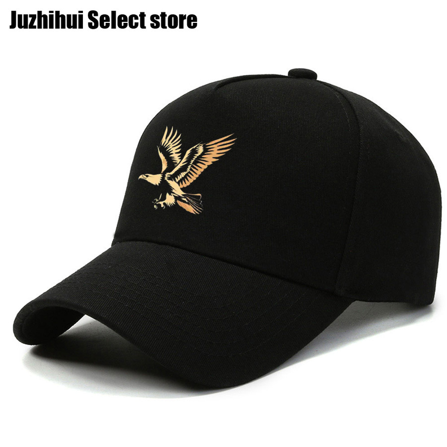 قبعة بيسبول عصرية بطبعة نسر، م - مراجعة Corduroy Cap 5 Panel وسعره