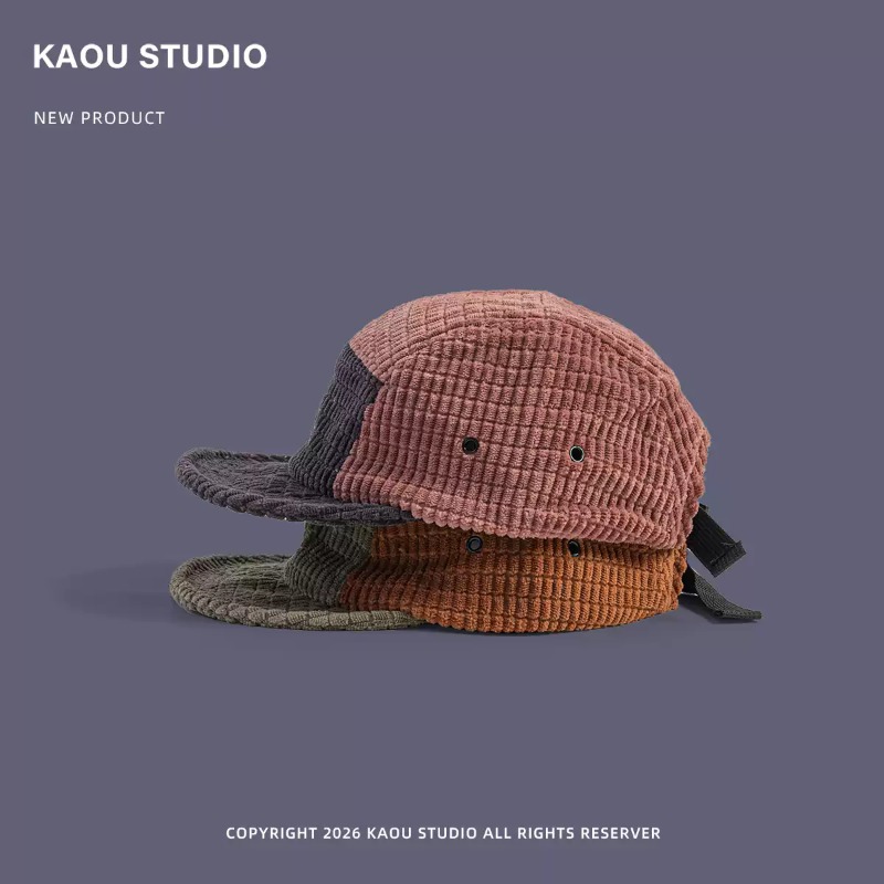 قبعات بيسبول رجالية ونسائية بت - مراجعة Corduroy Cap 5 Panel وسعره